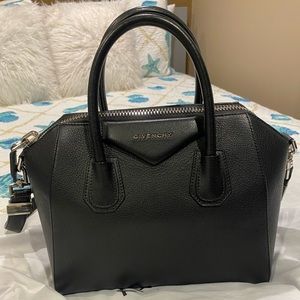 GIVENCHY SMALL ANTIGONA LEATHER SATCHEL